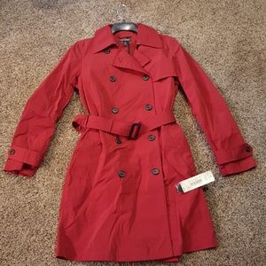 RED Raincoat ralph Lauren NWT